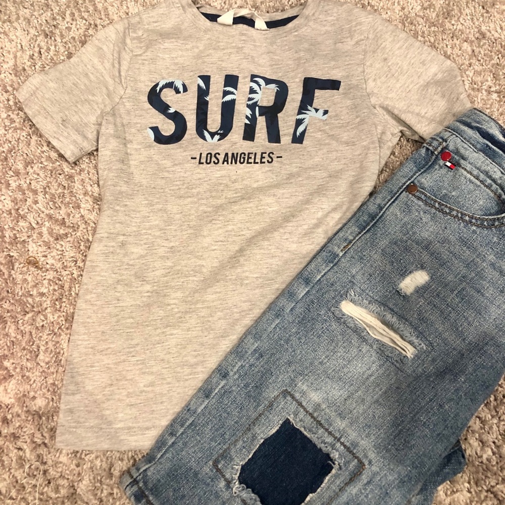 Boys short sleeve tops